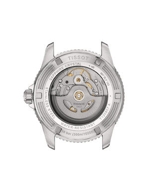 Orologio automatico da uomo Tissot T-Sport Seastar 1000 con cassa 40 mm e bracciale in acciaio con quadrante grigio T1208071105100