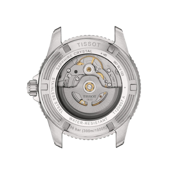Orologio automatico uomo Tissot T-Sport in acciaio dorato quadrante nero 40 mm T1208072205100-2