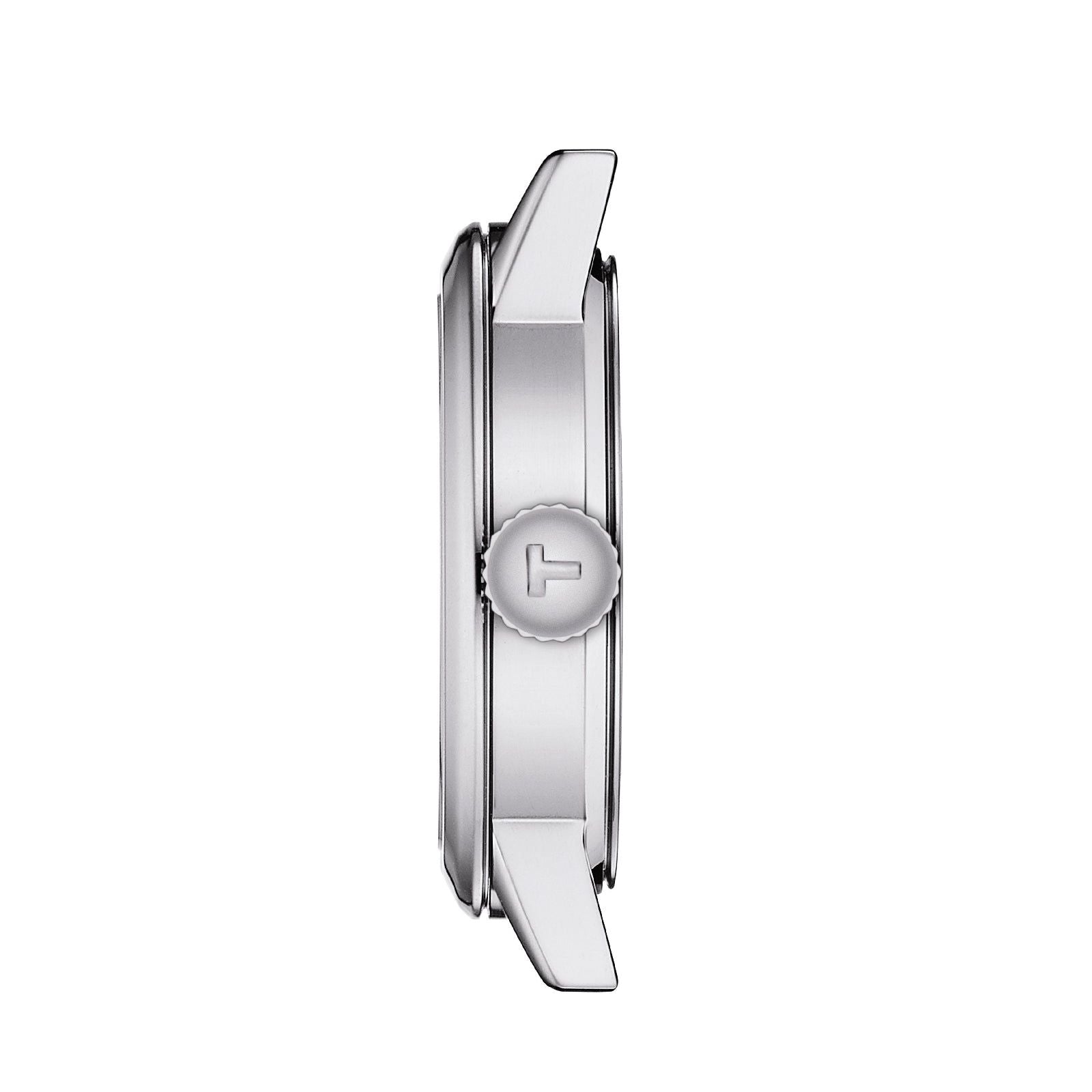 Orologio solo tempo donna Tissot T-Classic acciaio datario cassa 28mm T1292101103100-3