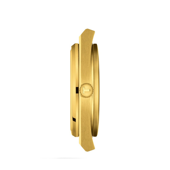 Orologio uomo auto Tissot T-Classic cassa bracciale acciaio oro 40mm T1374073302100-3