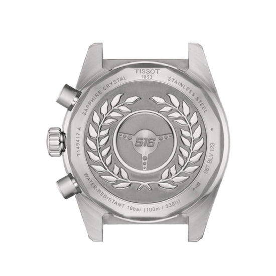 Orologio cronografo uomo Tissot T-Sport in acciaio bicolor quadrante nero 40 mm T1494172205100-2