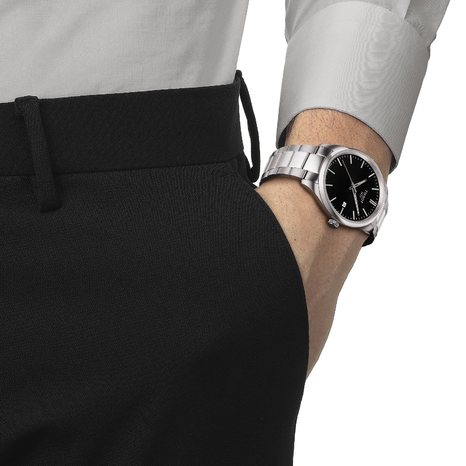 Orologio Tissot T-Classic da uomo T1504101105100-4