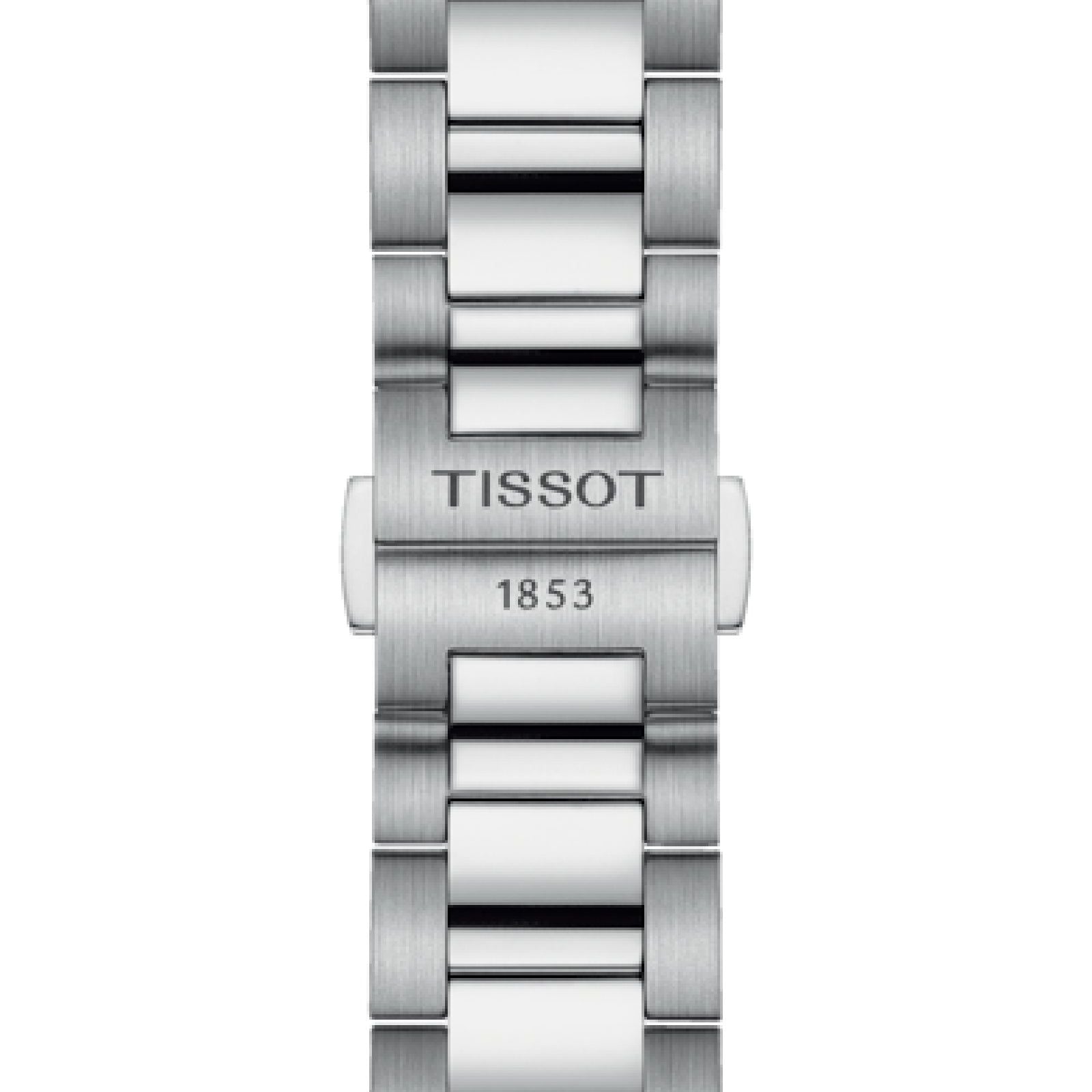 Orologio crono uomo Tissot T-Classic PR 100 in acciaio quadrante azzurro 40 mm T1504171135100-4