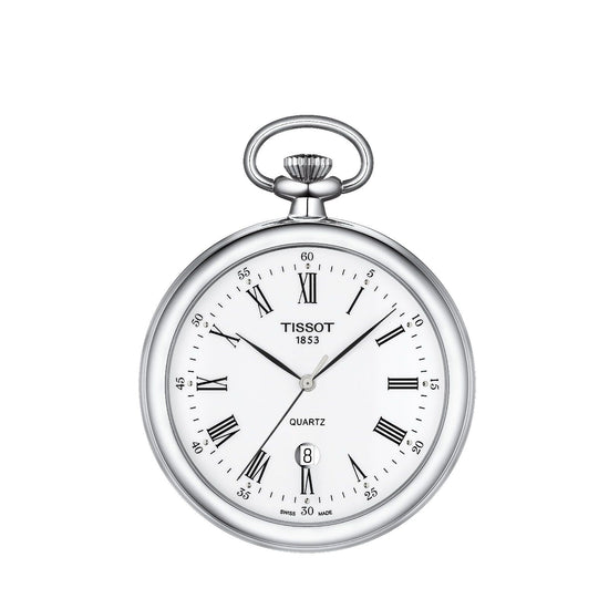 Orologio da tasca Tissot T-Pocket unisex acciaio cassa 49mm T82655013-1
