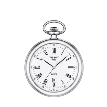 Orologio da tasca Tissot T-Pocket unisex acciaio cassa 49mm T82655013-1