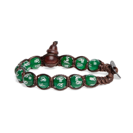 Bracciale Green Skull - Cles - Capi e Accessori Seta di Como Bracciale Green Skull - Cles - Capi e Accessori Seta di Como