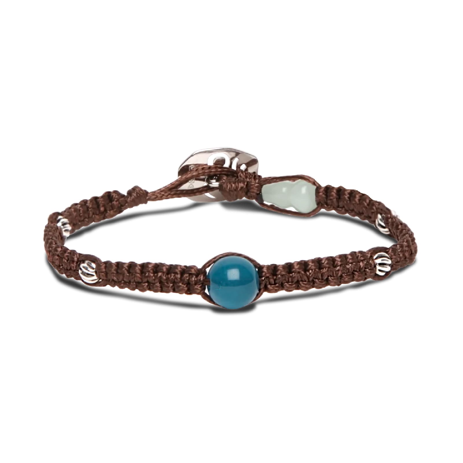 Bracciale Tamashii con Calabash in Giada e Giada verde REGOLABILE