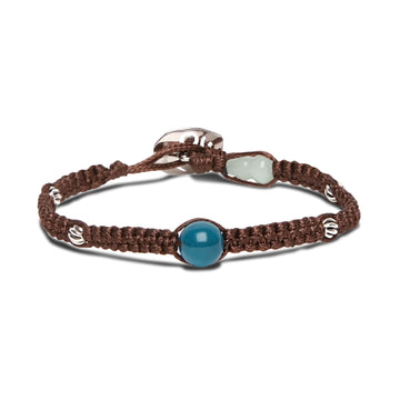 Bracciale Tamashii con Calabash in Giada e Giada verde REGOLABILE