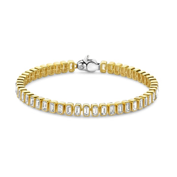 Flavioro Bracciale Oro 18kt Acquamarina Ct 0.88 E Diamanti Ct 0.12 - I Gioielli Conti - Foto 2