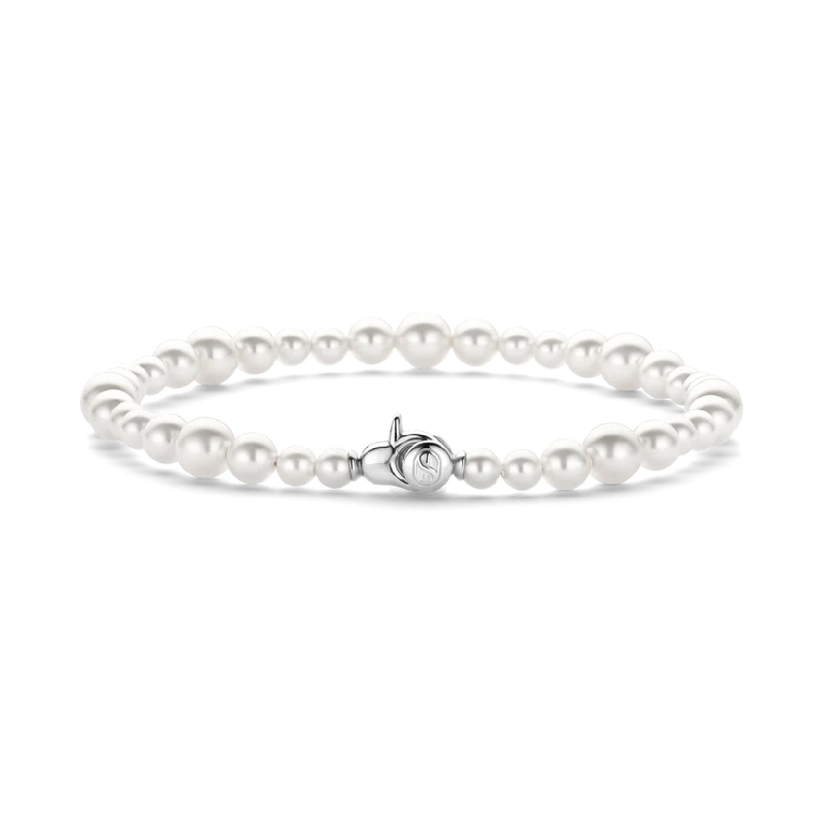 Bracciale da donna TI SENTO Milano in argento con perle 18 cm