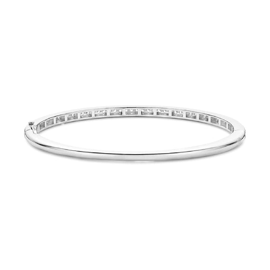 Bracciale rigido TI SENTO Milano in argento e zirconi 5 cm x 6 cm