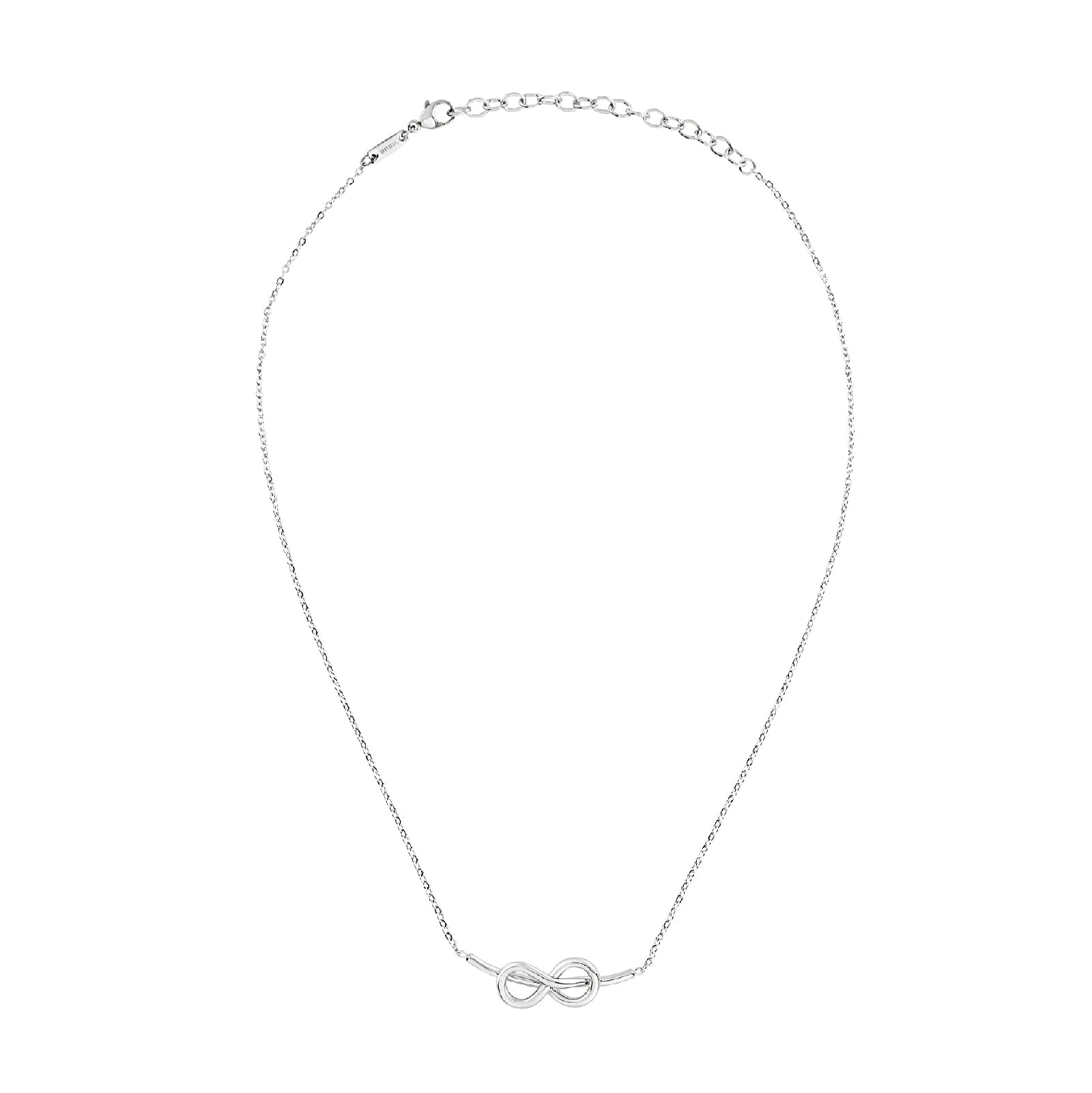 Collana donna Breil B&ME in acciaio con infinito TJ3500