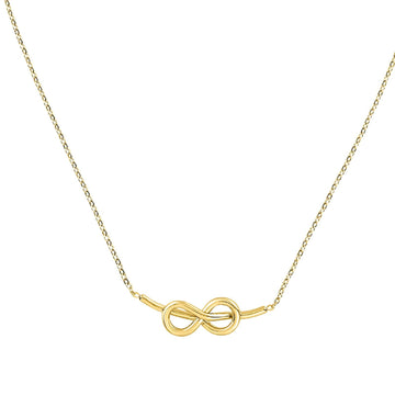 Collana donna Breil B&ME in acciaio dorato con infinito TJ3501-1