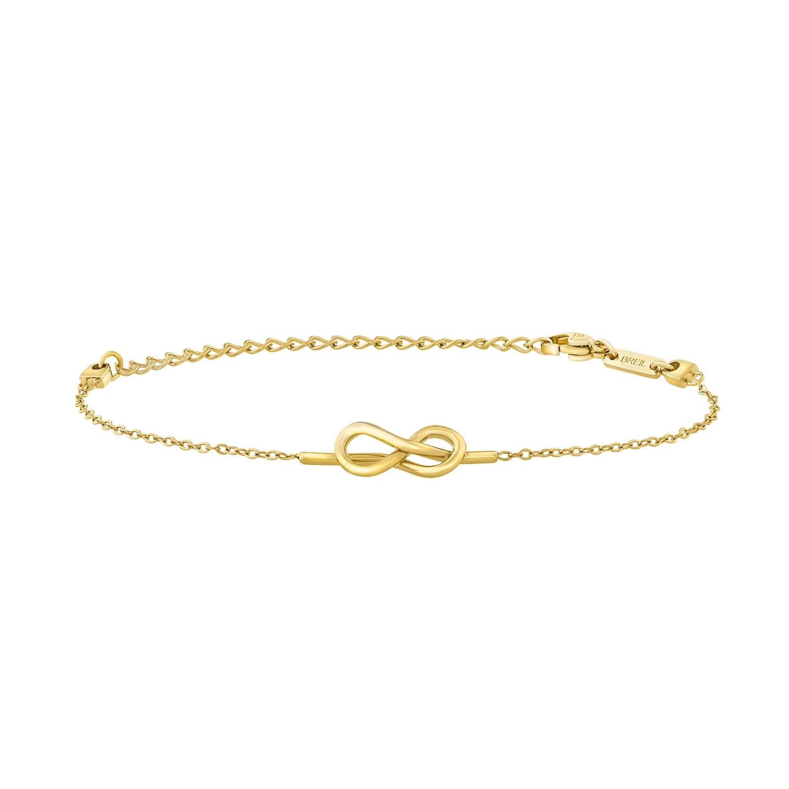 Bracciale donna Breil B&ME in acciaio dorato con infinito TJ3503-1