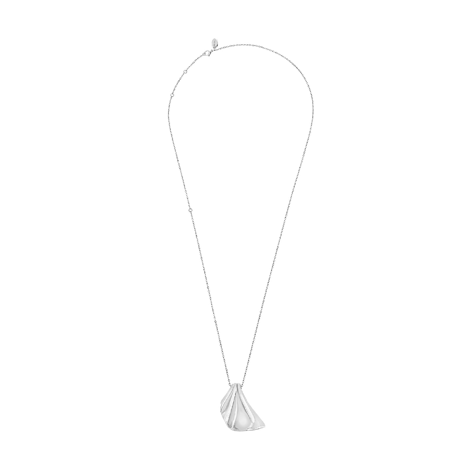 Collana donna Breil Plissè in acciaio con ciondolo plissettato TJ3547