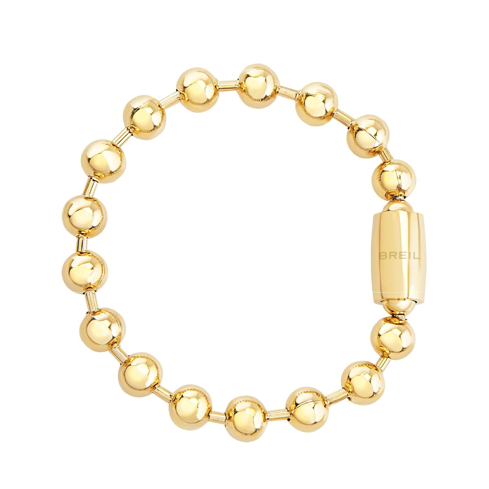 Bracciale donna Breil Magnetica System acciaio dorato sfere che si seguono TJ3609-1