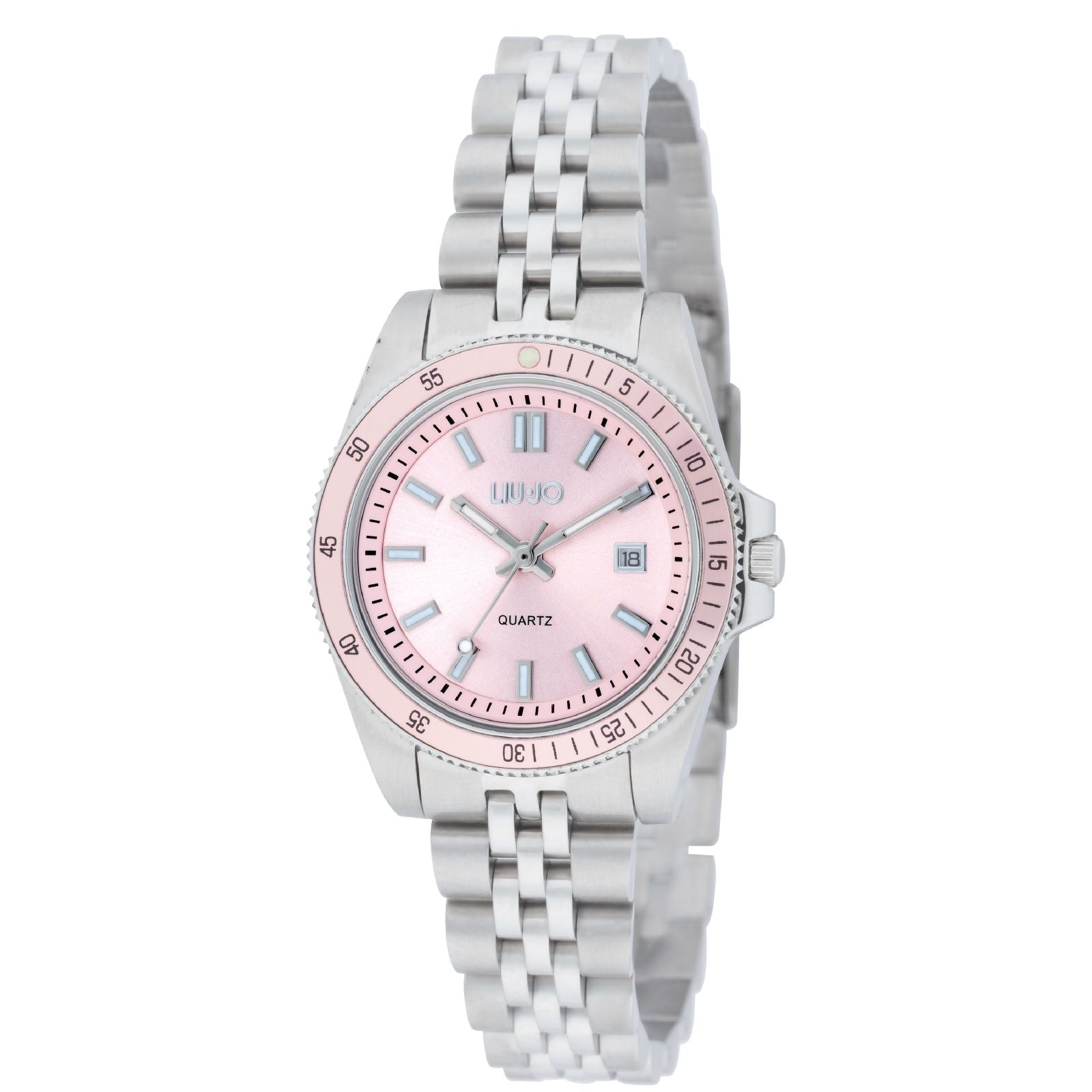 Orologio donna Liu Jo Company Lady in acciaio quadrante rosa 33mm TLJ2318-1