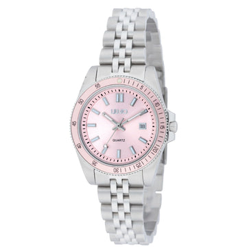 Orologio donna Liu Jo Company Lady in acciaio quadrante rosa 33mm TLJ2318-1