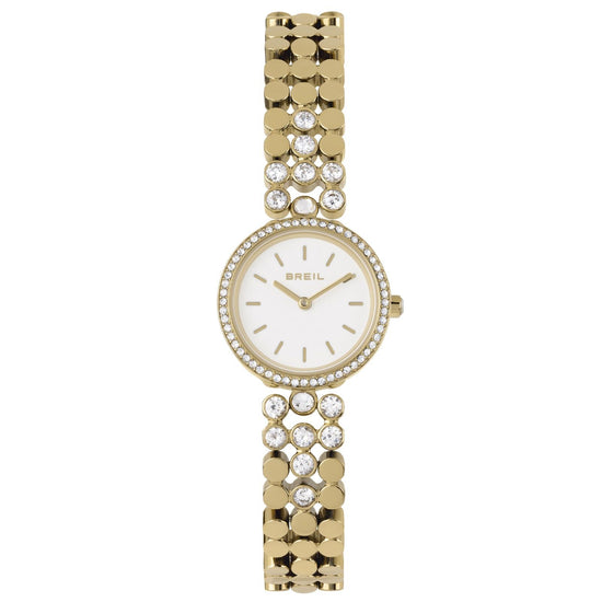 Orologio donna Breil Lush in acciaio dorato con cristalli cassa 25 mm TW1978-1