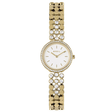 Orologio donna Breil Lush in acciaio dorato con cristalli cassa 25 mm TW1978-1