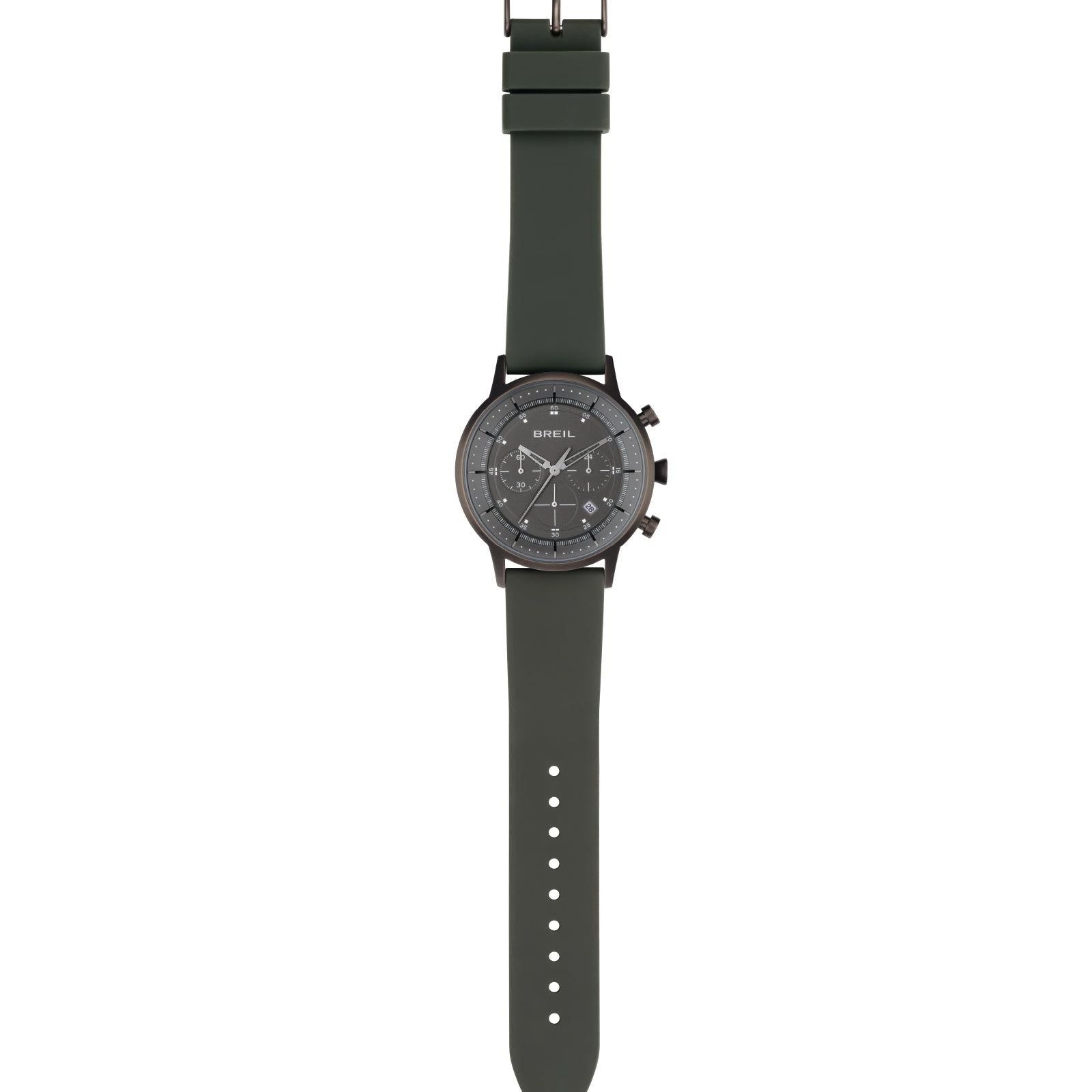 Orologio crono uomo Breil Six.3.Nine in acciaio e silicone 44mm TW2047-1