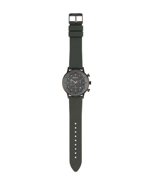 Orologio cronografo da uomo Breil Six.3.Nine con cassa 44mm in acciaio e cinturini in silicone e acciaio TW2047