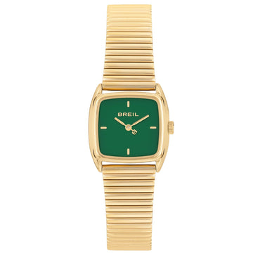 Orologio donna Breil Stylize in acciaio dorato quadrante verde 24x21mm TW2052-1