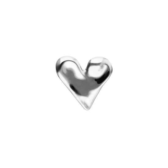 Anello Uno De 50 Pálpito in argento placcato a forma di cuore 15