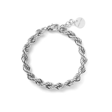Bracciale catena da donna della Unoaerre in bronzo rodiato 19 cm