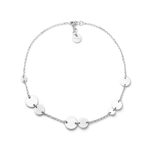 Collana girocollo Unoaerre Dinamica in bronzo argentato MISURA UNICA