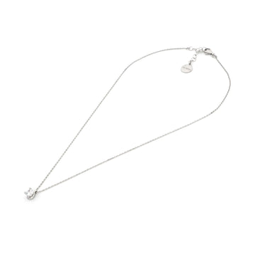 Collana Unoaerre in argento con zircone maxi pendente MISURA UNICA