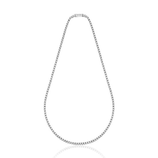 Collana Tennis Unoaerre in argento con zirconi bianchi 41 cm MISURA UNICA