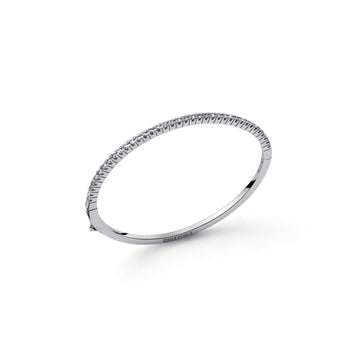 Bracciale tennis rigido Unoaerre argento e zirconi 16-17 cm Rigido
