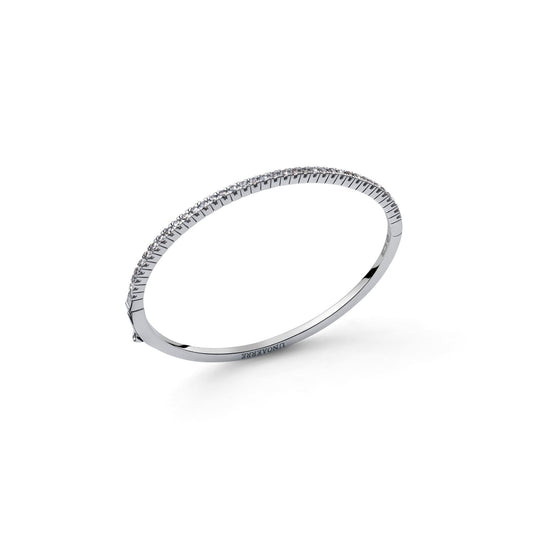 Bracciale tennis rigido Unoaerre argento e zirconi 16-17 cm Rigido
