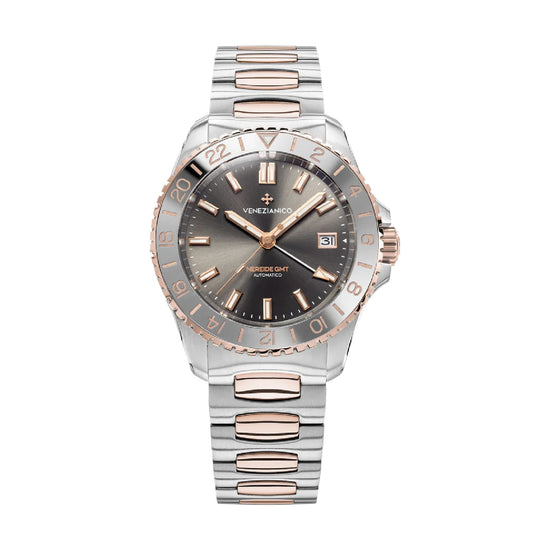 Orologio automatico Venezianico Arsenale GMT Nereide 39mm MISURA UNICA