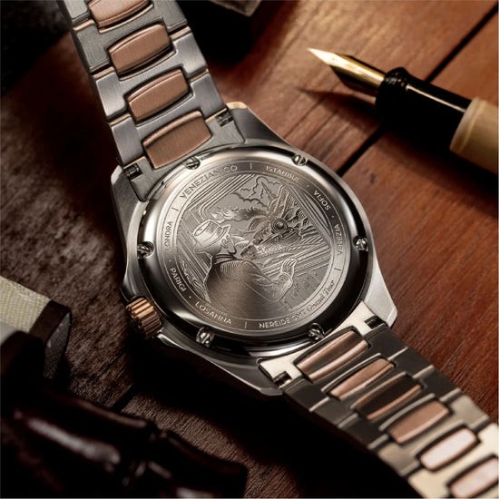 Orologio automatico Venezianico Arsenale GMT Nereide 39mm MISURA UNICA