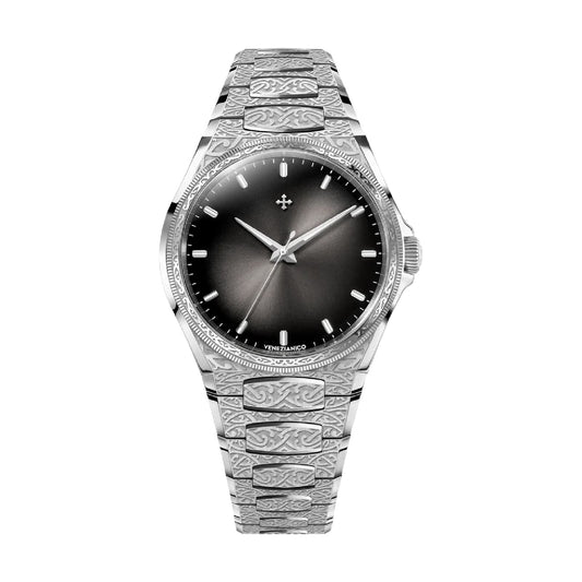 Orologio automatico Venezianico Arsenale Bizantino acciaio MISURA UNICA