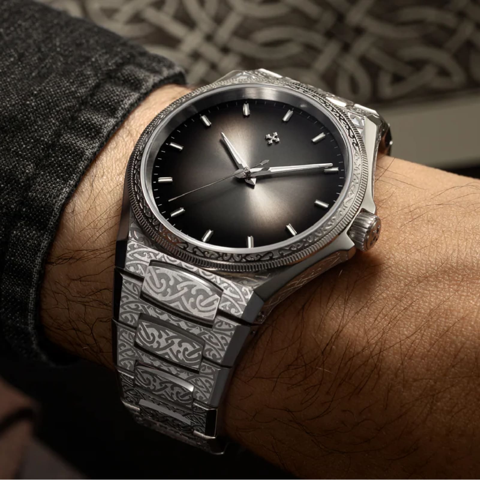 Orologio automatico Venezianico Arsenale Bizantino acciaio MISURA UNICA