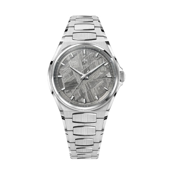 Orologio automatico Venezianico Arsenale Meteorite quadrante grigio MISURA UNICA