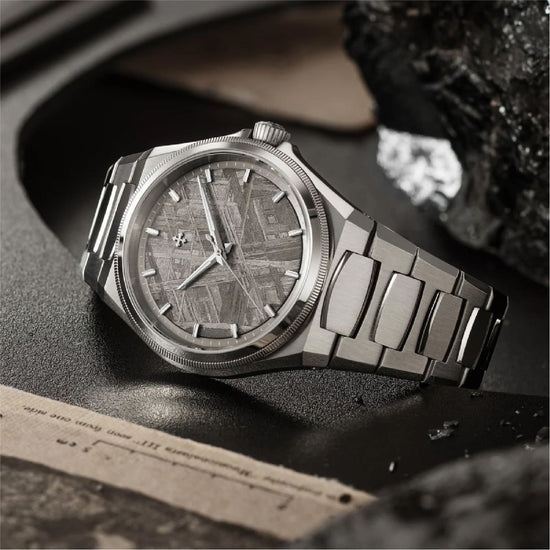 Orologio automatico Venezianico Arsenale Meteorite quadrante grigio MISURA UNICA