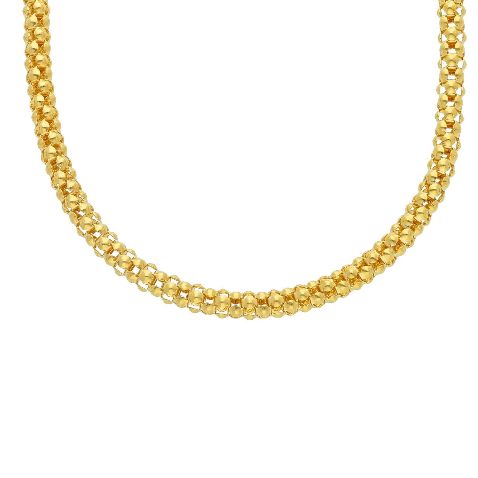Collana donna JOY Gioielli in oro giallo con piccole sfere VFM015GG45-1