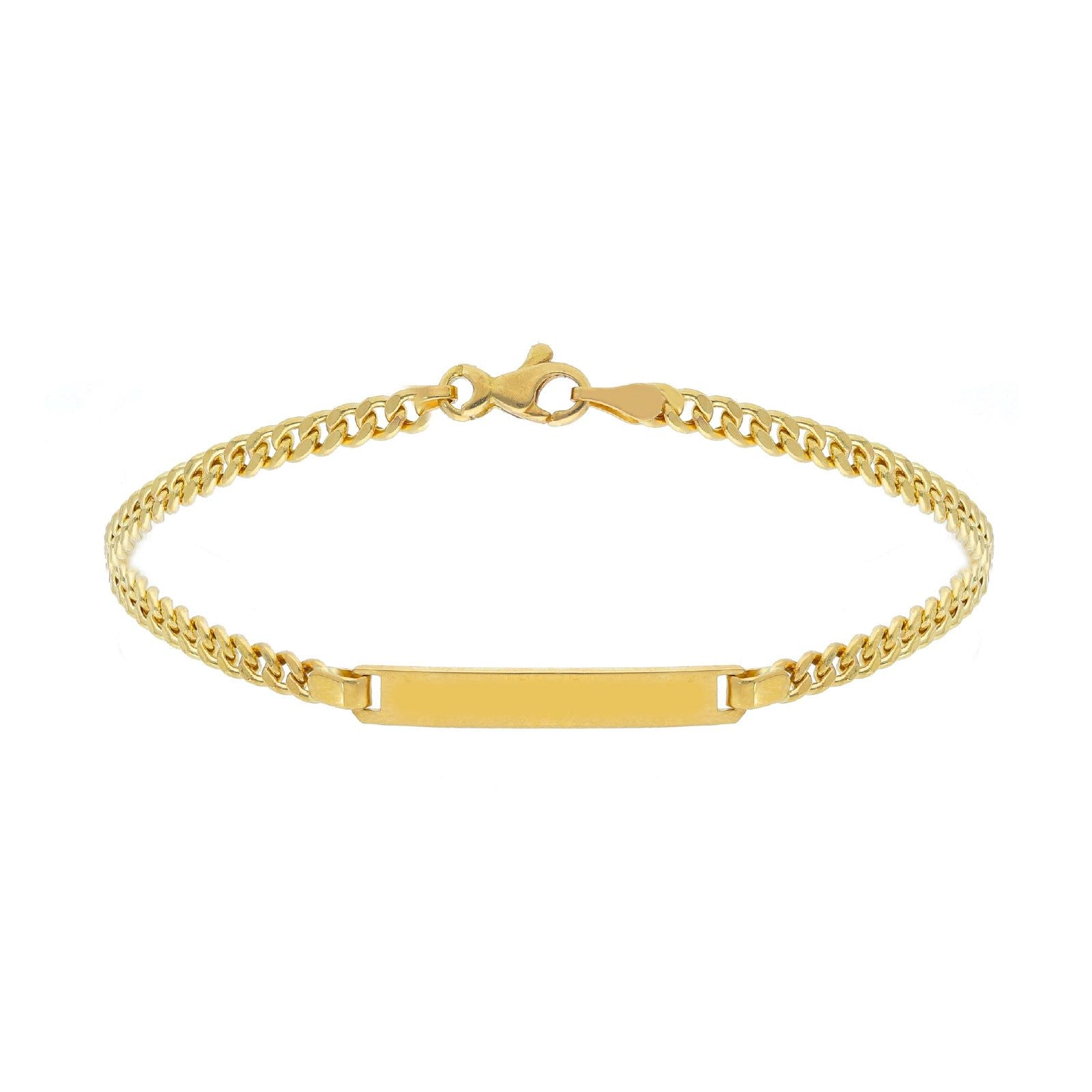 Bracciale uomo JOY Gioielli in oro con targhetta VGD080GGT21-1
