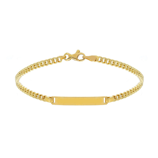 Bracciale uomo JOY Gioielli in oro con targhetta VGD080GGT21-1