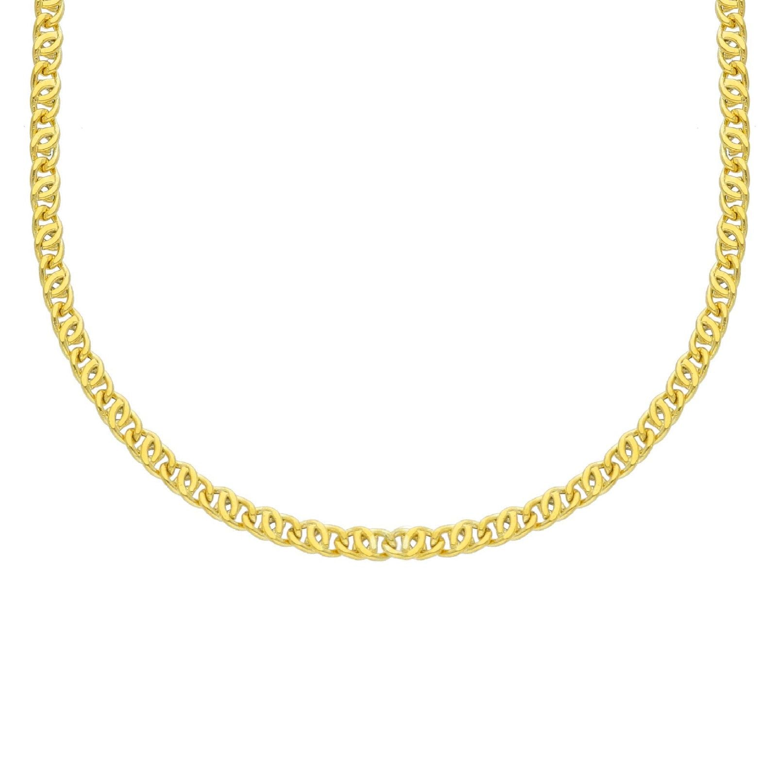 Collana uomo JOY Gioielli in oro giallo maglie incrociate VOT060GG50-1