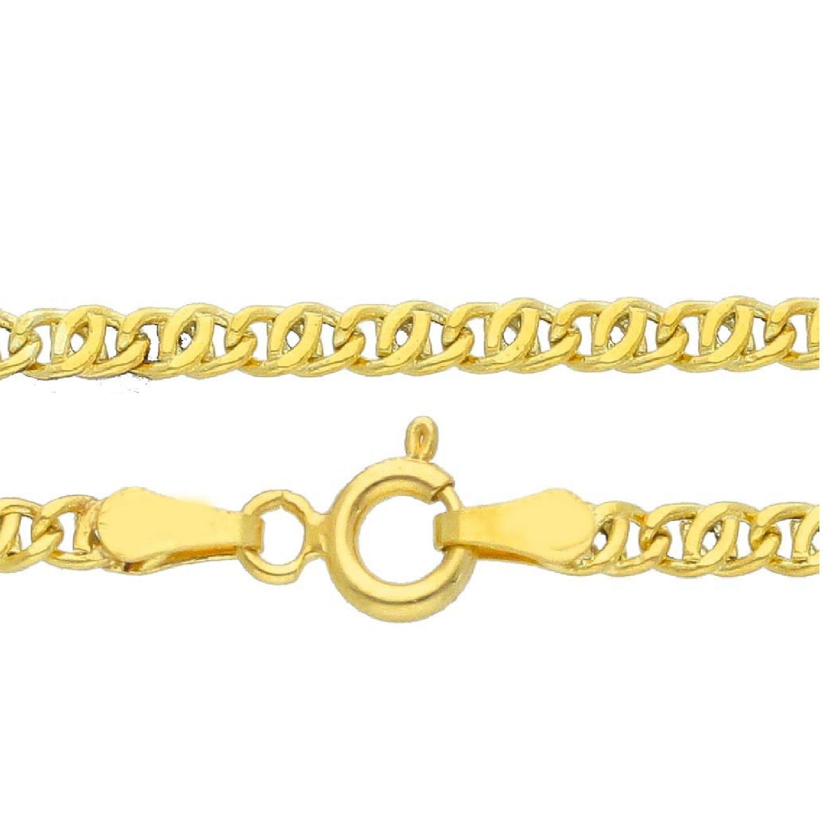 Collana uomo JOY Gioielli in oro giallo maglie incrociate VOT060GG50-2