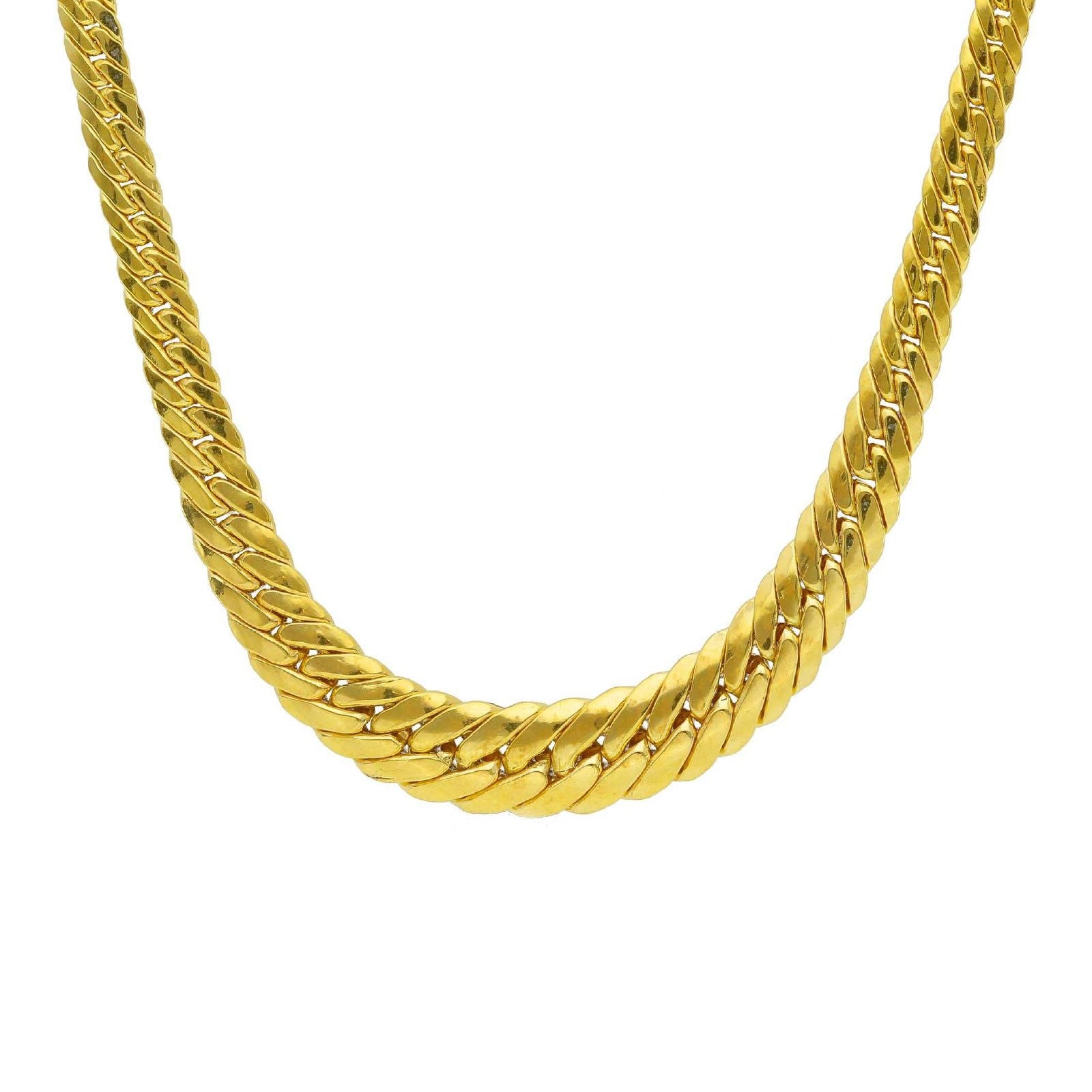 Collana donna JOY Gioielli Oro in oro giallo con maglie grandi al centro VSE009GG50-1
