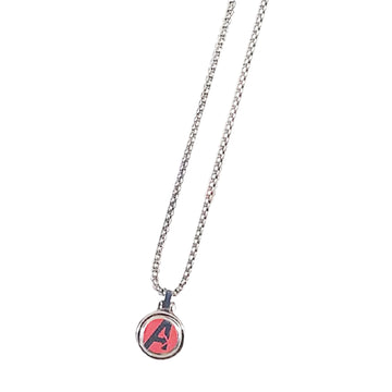 Collana bimbi Disney acciaio con ciondolo Capitan America MISURA UNICA