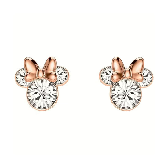 Orecchini lobo Disney Minnie in ottone con cristallo MISURA UNICA