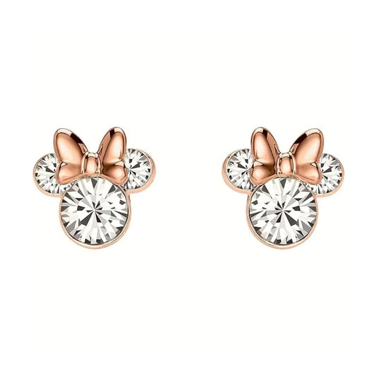 Orecchini lobo Disney Minnie in ottone con cristallo MISURA UNICA