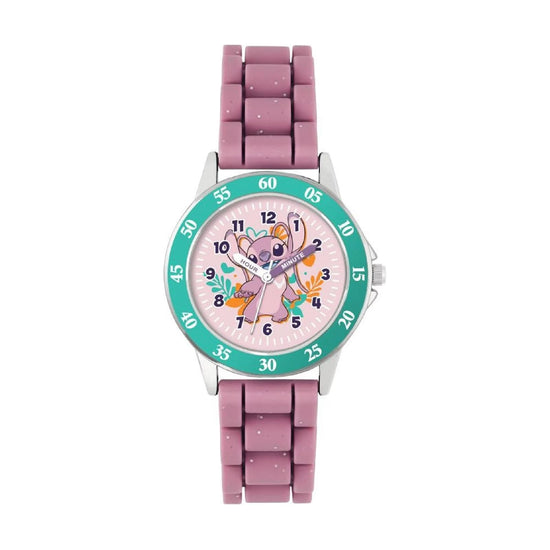 Orologio solo tempo Disney Time Teacher Lilo & Stitch Angel MISURA UNICA